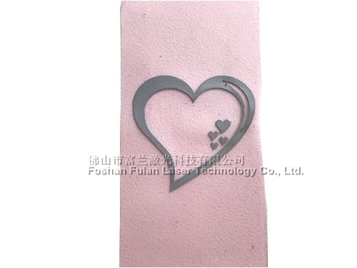 Thermal transfer lettering film laser marking cutting